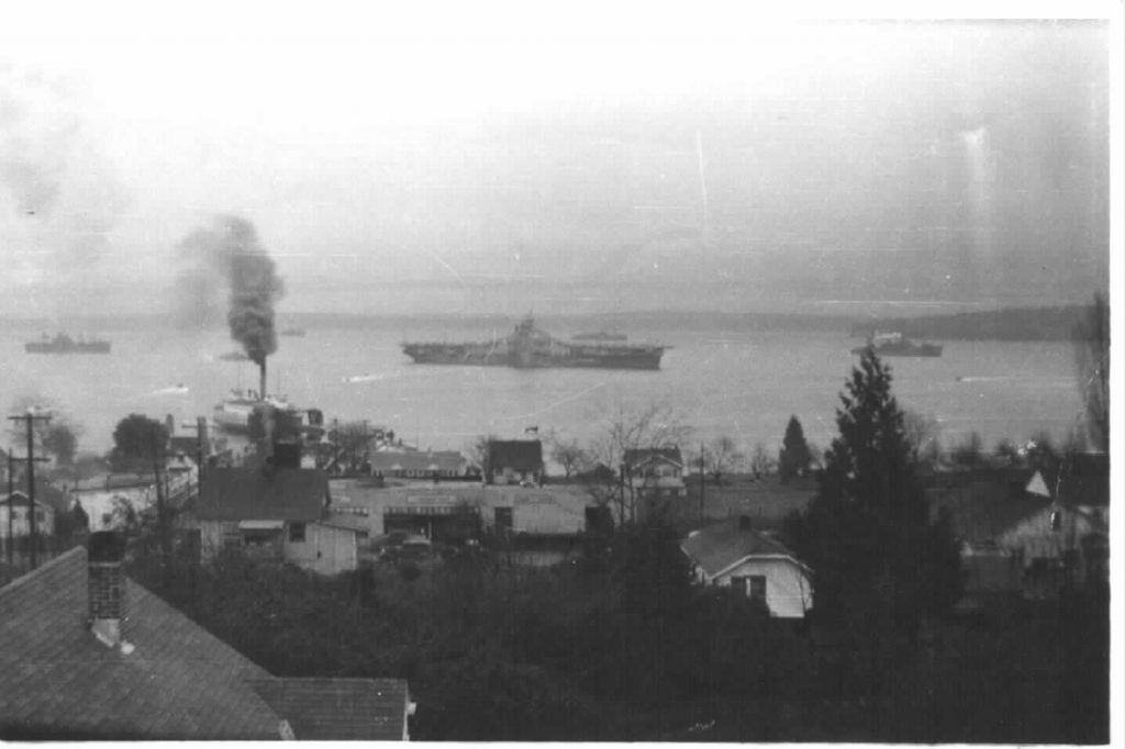 Manchester During Wwii And Shasta Steam Ferry.