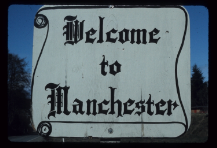 Old Manchester Sign